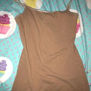 Tan tank top